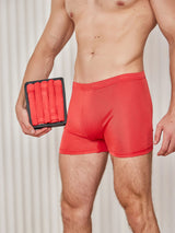 [Rojo] SilkSilky-ES Ropa interior de hombres 001
