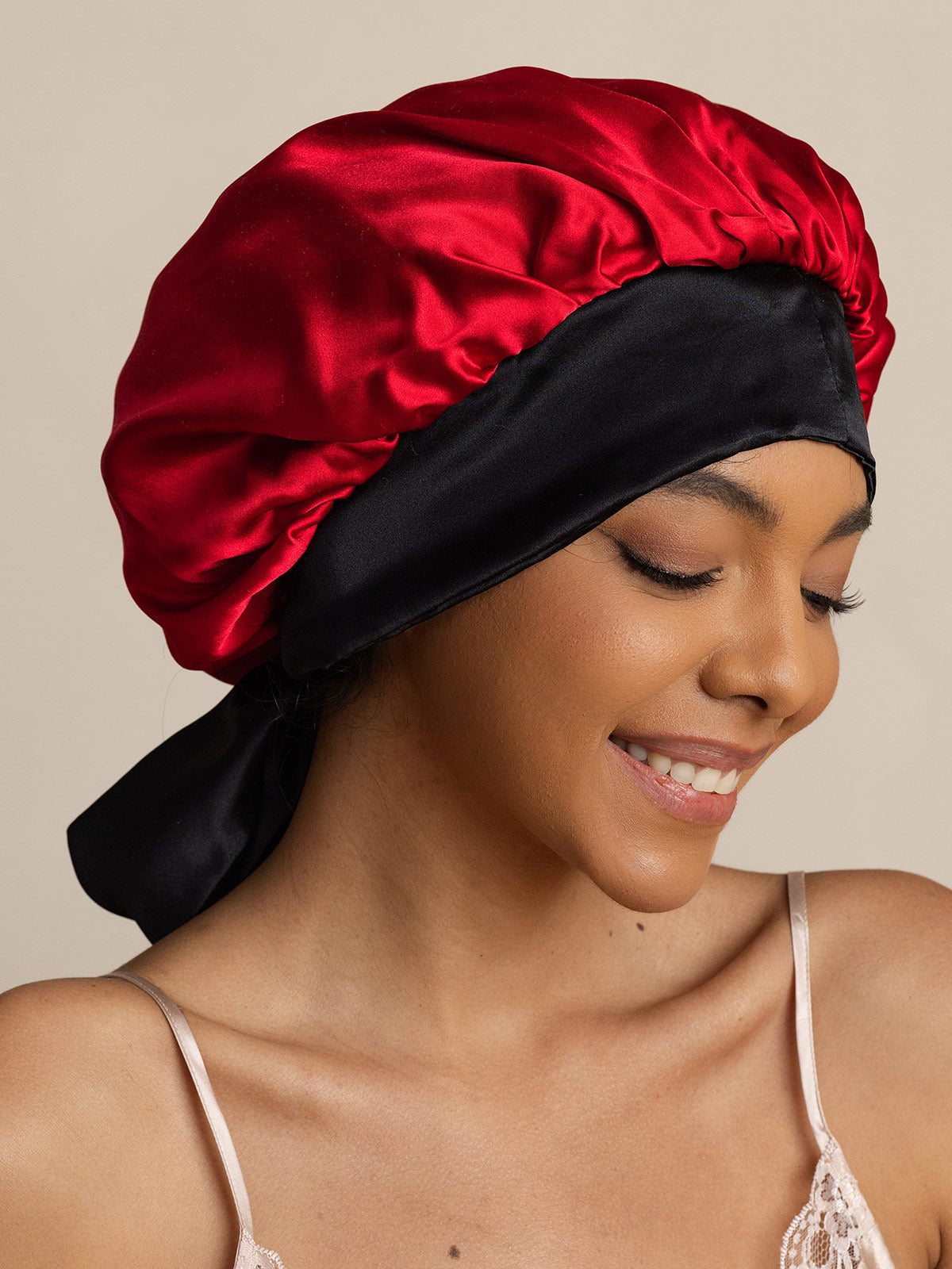 SilkSilky-ES Seda Pura Sleep Cap Vino 006