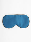 SilkSilky ES 19Momme Seda Pura Eye Mask AzulReal 006