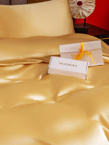 [Champán] SilkSilky-ES 25Momme Juego de ropa de cama 005