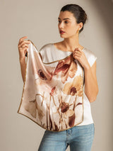 [P092] SilkSilky-ES Seda Pura Scarf 003