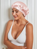 SilkSilky ES Seda Pura Sleep Cap Rosa 008