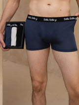 [Multi] SilkSilky-ES 100% Silk Jersey Ropa interior de hombres 003