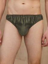 [Verde] SilkSilky-ES Mens Underwear 001
