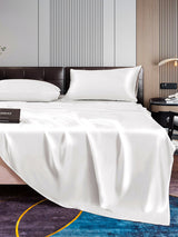 [Blanco] SilkSilky-ES 22Momme Seda Pura Bedding Set 006,