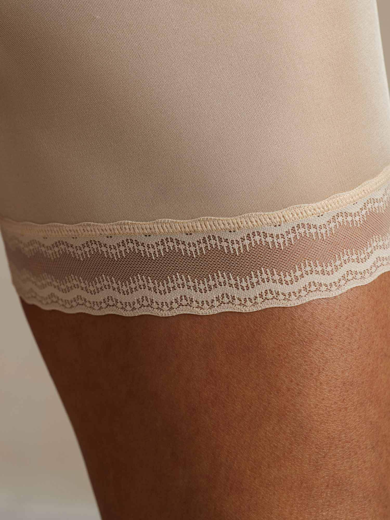 [Beige] SilkSilky-ES Seda Pura Panty 004,