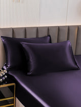 [Morado Oscuro] SilkSilky-ES 30Momme Fundas De Almohada 003