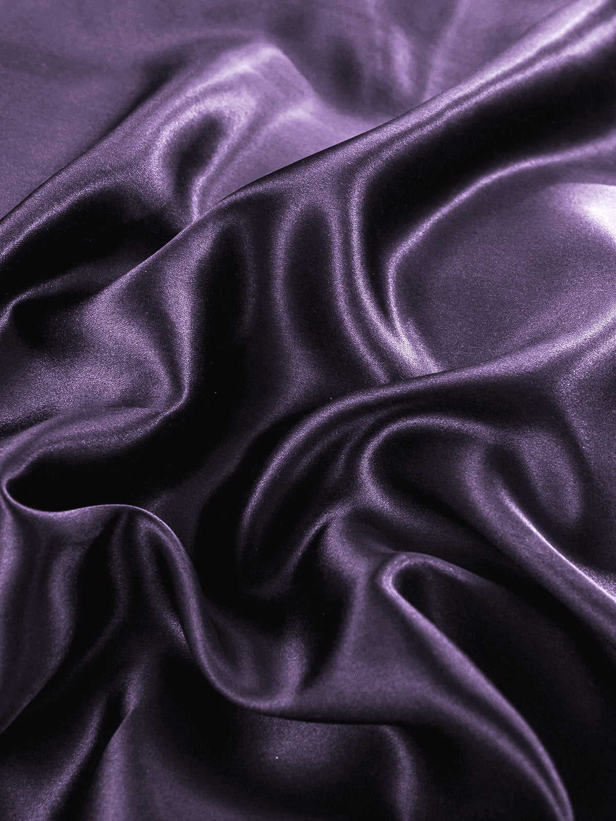 [Morado Oscuro] SilkSilky-ES 25Momme Seda Pura Bedding Set 006