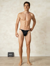 [Negro] SilkSilky-ES Ropa interior de hombres 003