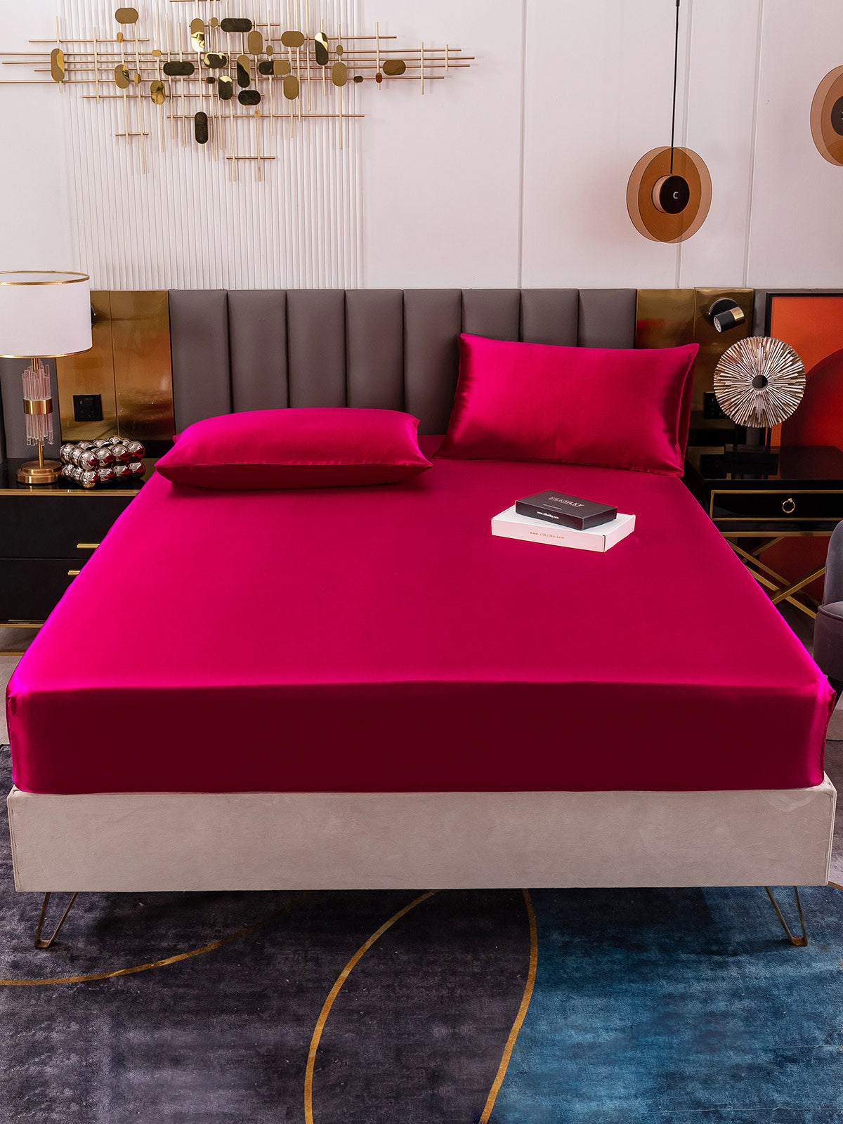 [Vino] SilkSilky-ES 19Momme Seda Pura Bedding Set 008