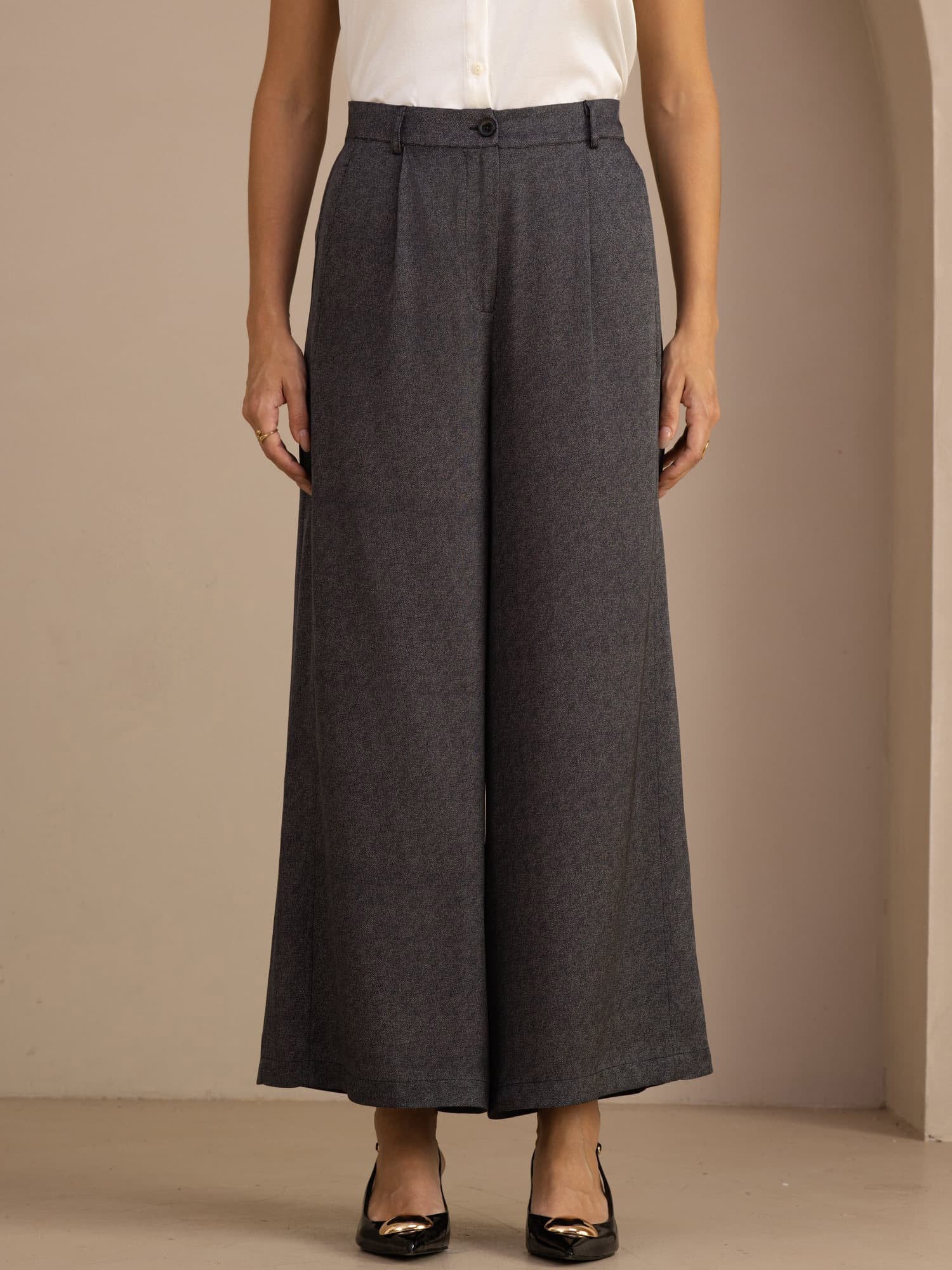 [Negro] SilkSilky-ES Womens Pants 002