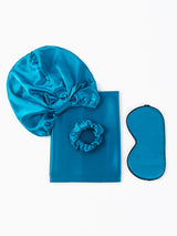 [Azul Real] SilkSilky-ES 19Momme Pillowcase Set 001