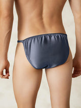 [Azul Grisáceo] SilkSilky-ES Ropa interior de hombres 002