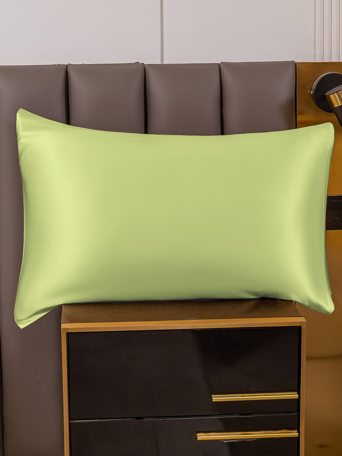 [Menta Verde] SilkSilky-ES 19Momme Seda Pura Pillowcase 001