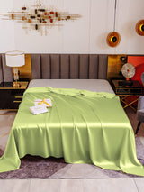 [Menta Verde] SilkSilky-ES 19Momme Sábana 002