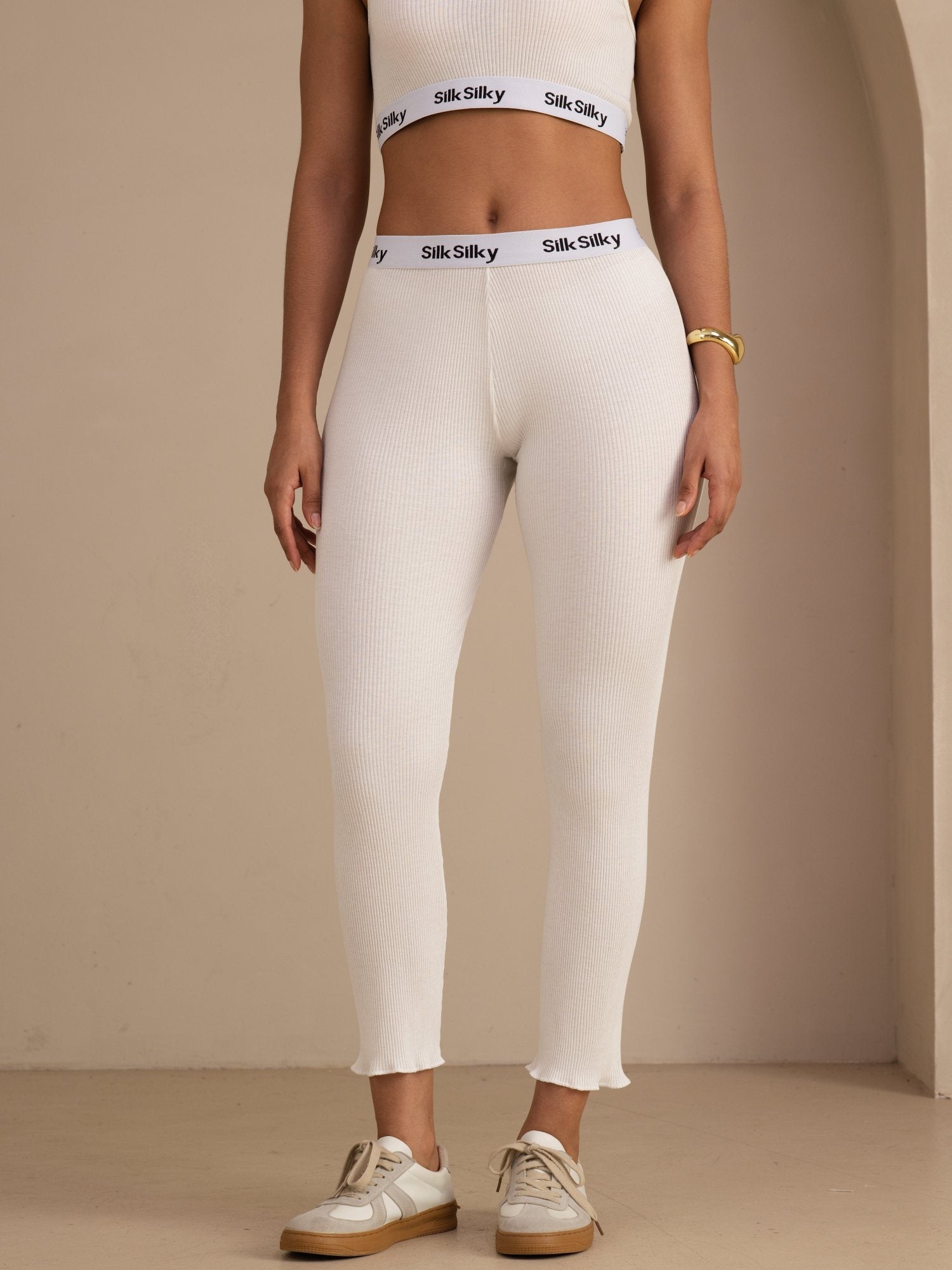 [Blanco] SilkSilky-ES Womens Pants 001