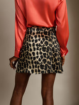 [Leopardo] SilkSilky-ES Seda Pura Skirt 002,