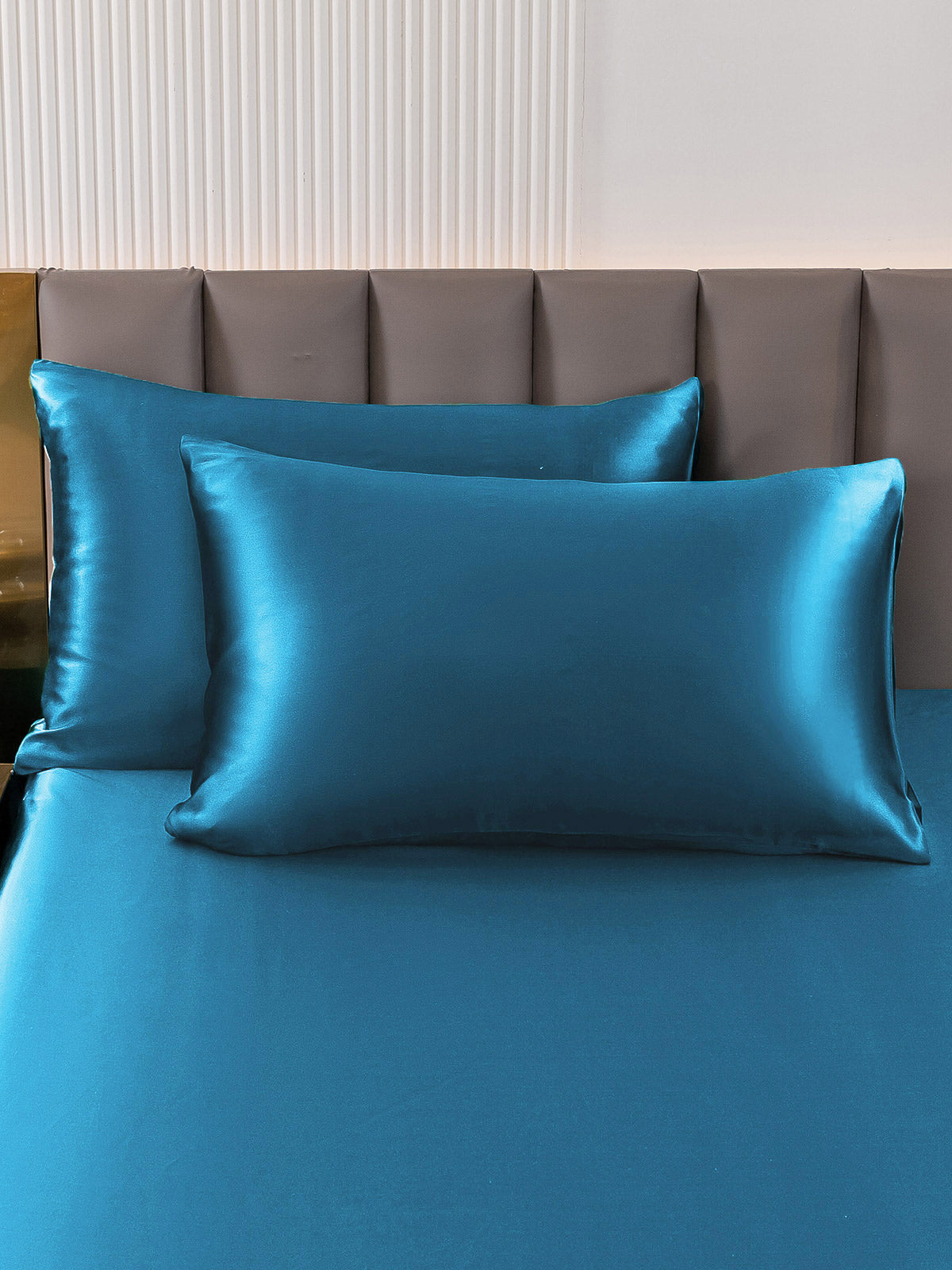 [Azul Real] SilkSilky-ES 19Momme Seda Pura Pillowcase 001