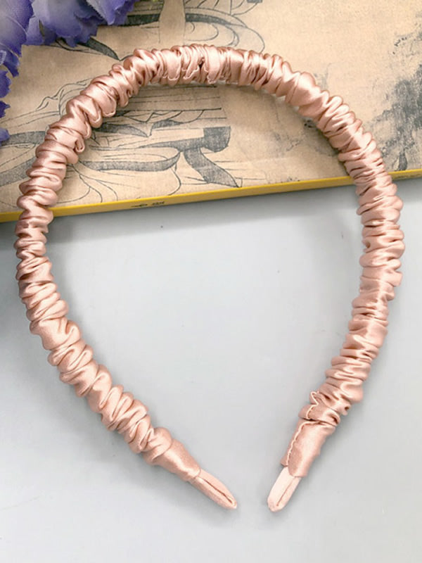 [Rosa] SilkSilky-ES 19Momme Seda Pura Scrunchie 003