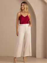 [Beige] SilkSilky-ES Womens Pants 006