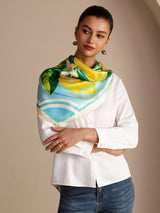 [Limón Azul] SilkSilky-ES Scarf 005
