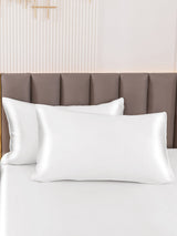 [Blanco] SilkSilky-ES 22Momme Seda Pura Pillowcase 001
