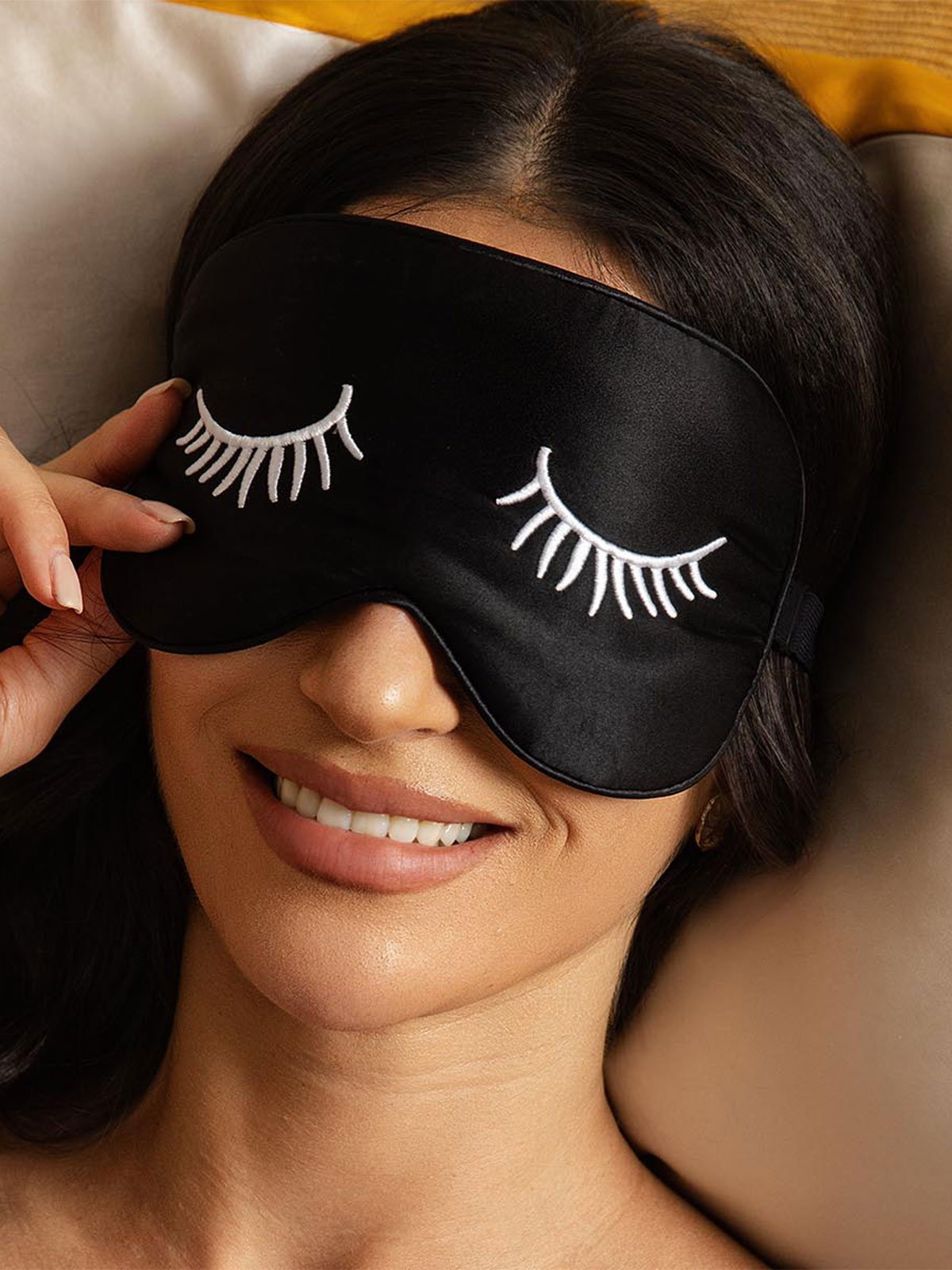 [PestañasBlancas] SilkSilky-ES Seda Pura Eye Mask 001