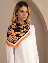 [Tigre Negro] SilkSilky-ES Scarf 004