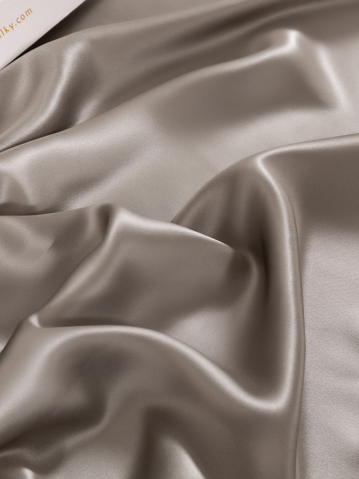 [Gris] SilkSilky-ES 19Momme Seda Pura Bedding Set 006