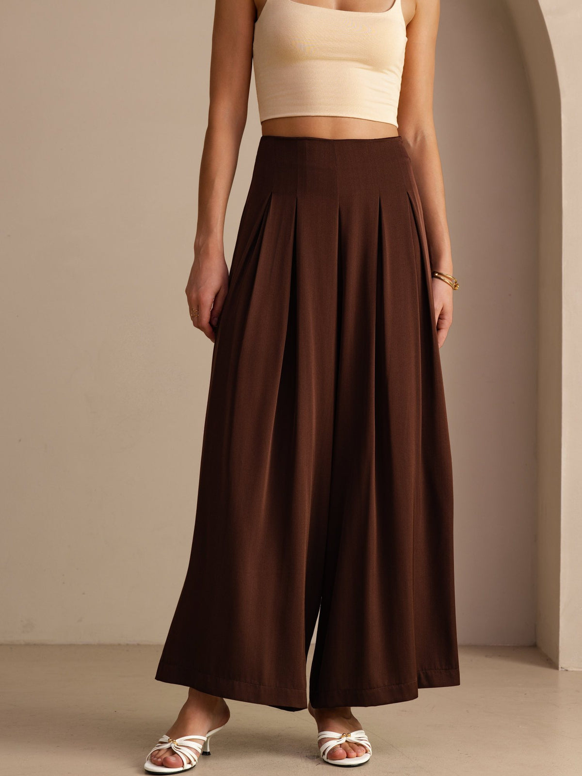 [Café] SilkSilky-ES Womens Pants 001