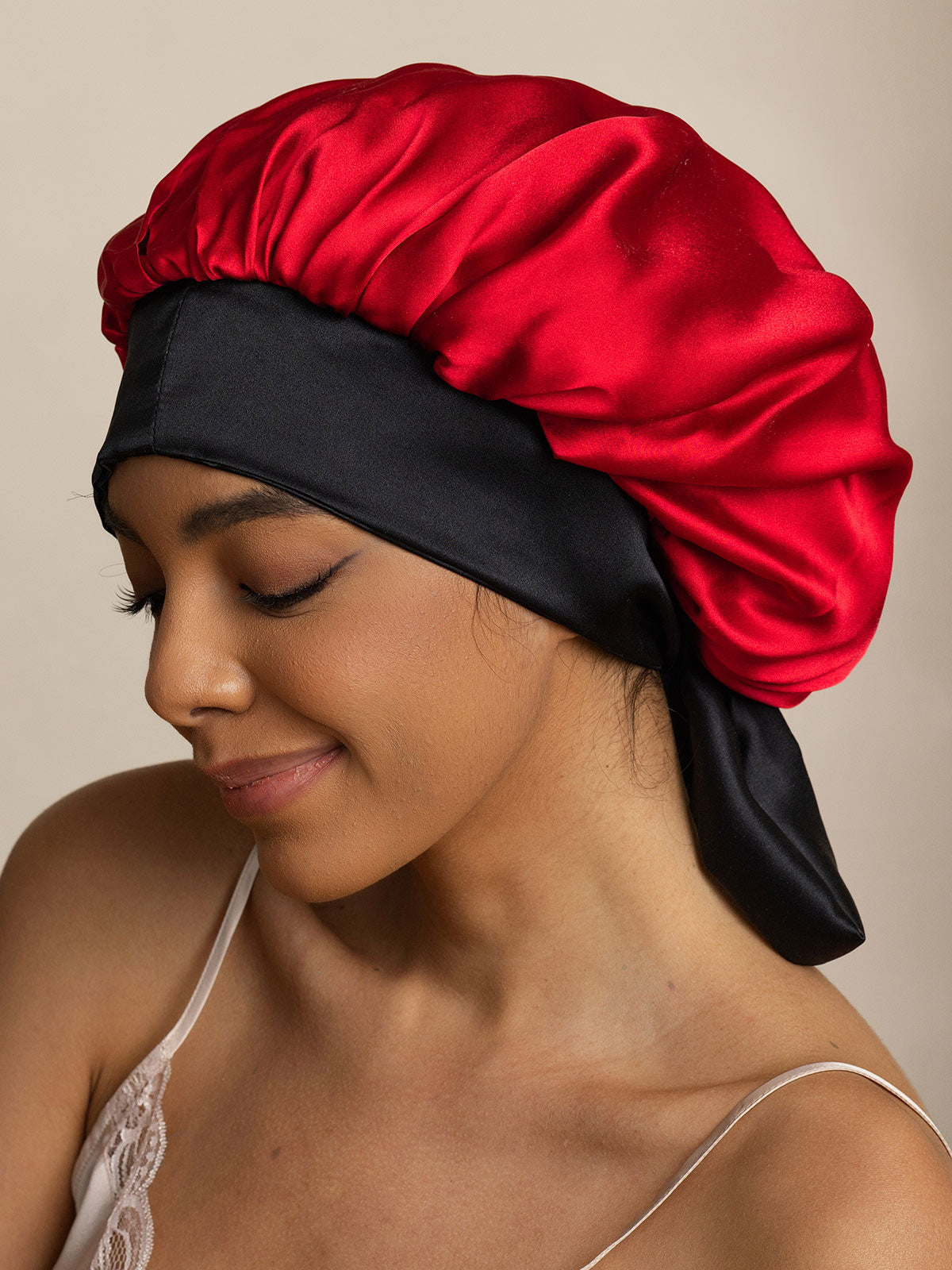 SilkSilky-ES Seda Pura Sleep Cap Vino 002