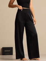 [Negro] SilkSilky-ES Pantalones de mujer 007