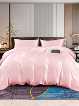 [Rosa] SilkSilky-ES 22Momme Seda Pura Bedding Set 001,
