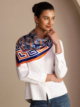 [Caballito de Mar Marino] SilkSilky-ES Scarf 004