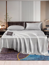 [Plata] SilkSilky-ES 22Momme Seda Pura Bedding Set 001,