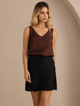 [Negro] SilkSilky-ES Skirt 003