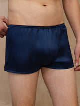 [Azul Oscuro] SilkSilky-ES Mens Underwear 004
