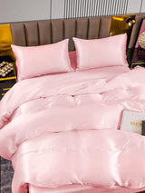[Rosa] SilkSilky-ES 22Momme Seda Pura Bedding Set 006,