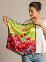 [P099] SilkSilky-ES Seda Pura Scarf 003,