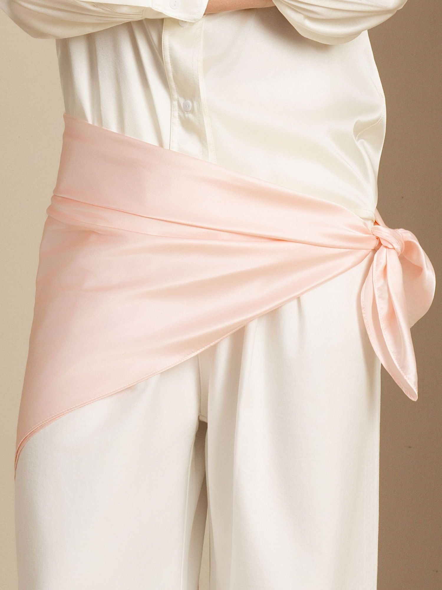 [RosaClaro] SilkSilky-ES Seda Scarf 003