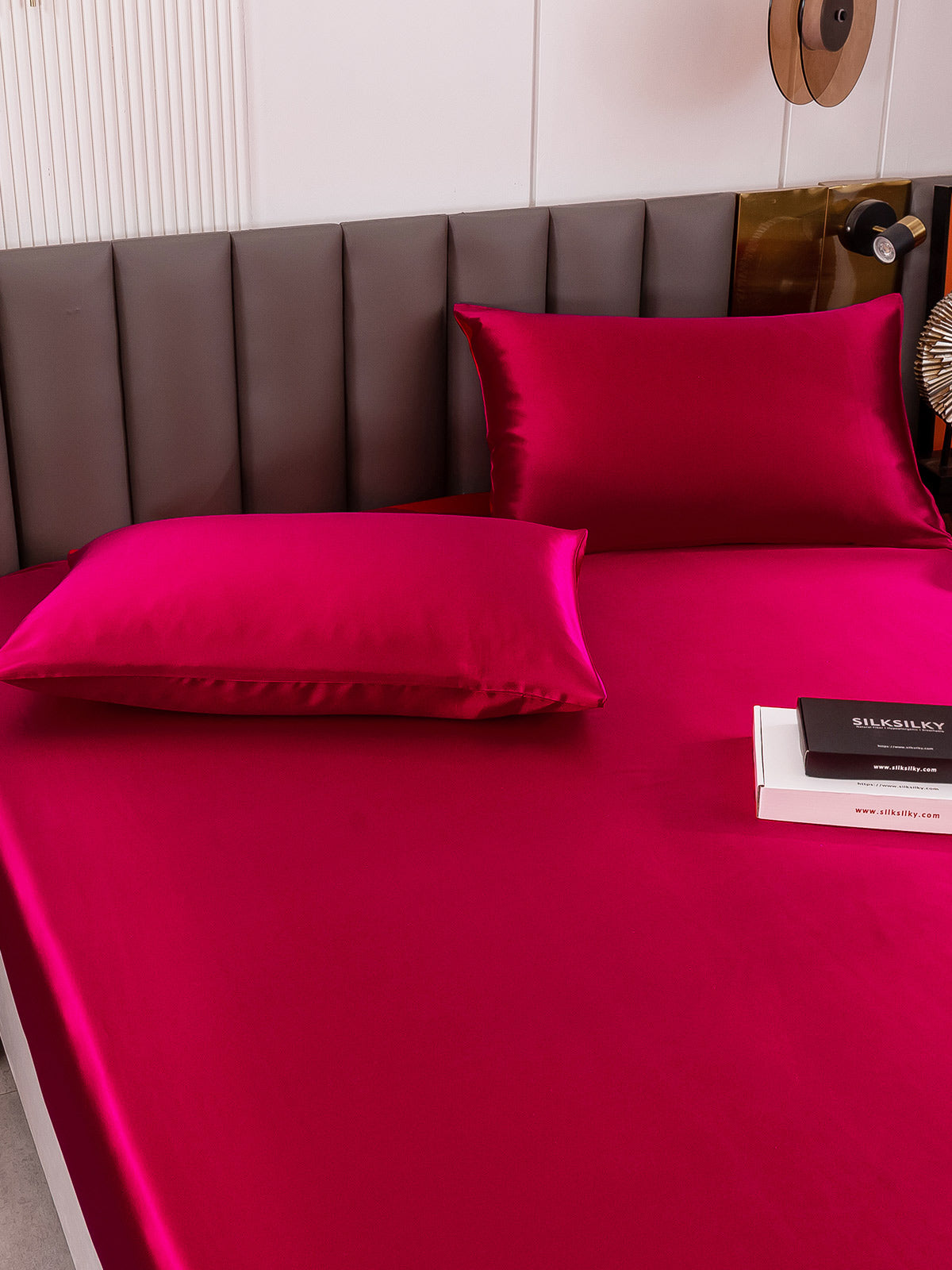 [Vino] SilkSilky-ES 19Momme Seda Pura Bedding Set 006