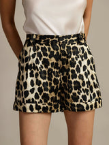 [Leopardo] SilkSilky-ES 19Momme Seda Womens Shorts 001
