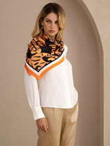 [Tigre Negro] SilkSilky-ES Scarf 006