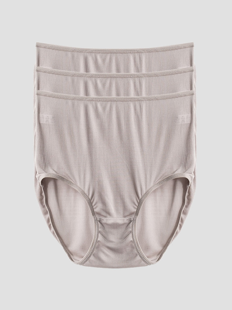 SilkSilky-ES Tejido de seda Panty Gris 002