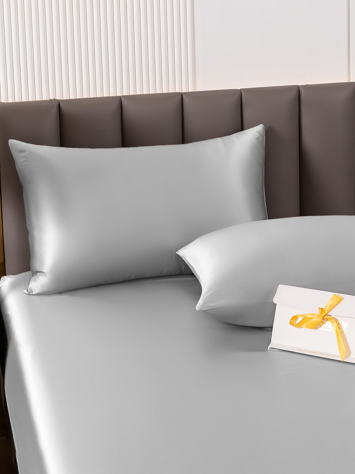 [Plata] SilkSilky-ES 22Momme Seda Pura Pillowcase 005
