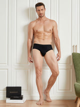 [Negro] SilkSilky-ES Ropa interior de hombres 005