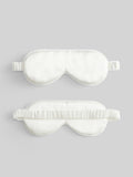 SilkSilky-ES 19Momme Seda Pura Eye Mask Blanco 005