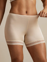 [Beige] SilkSilky-ES Seda Pura Panty 006,