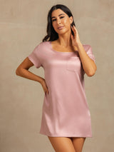 [PielDeMelocotón] SilkSilky-ES 19Momme Seda Nightgown 007
