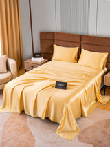 [Champán] SilkSilky-ES 22Momme Seda Pura Bedding Set 002,